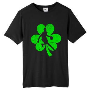 Basketball Sports St Patrick's Day Retro Shamrock Irish Gift Tall Fusion ChromaSoft Performance T-Shirt