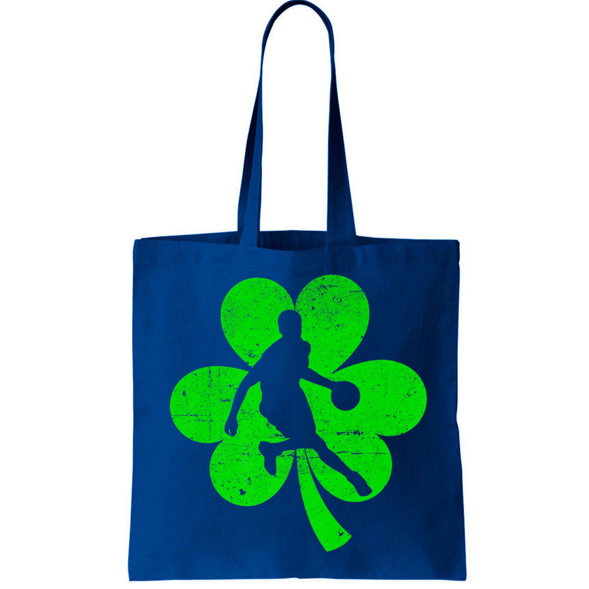Basketball Sports St Patrick's Day Retro Shamrock Irish Gift Bag