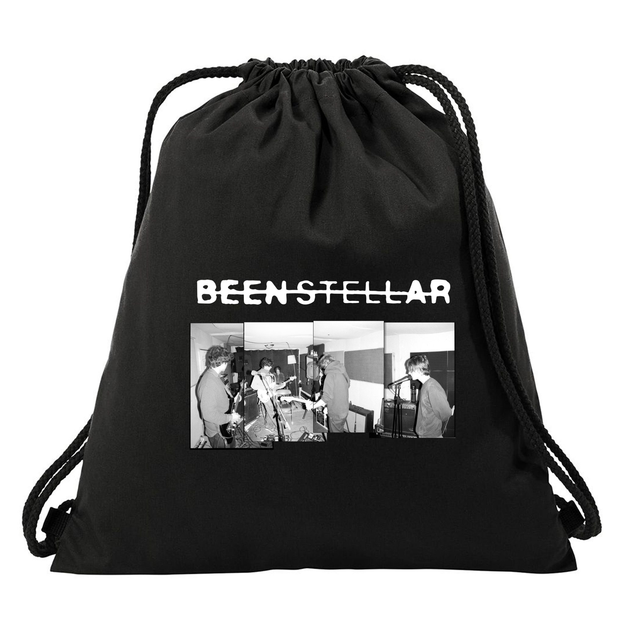 Been Stellar Scream Drawstring Bag