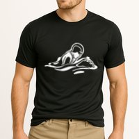 Breaststroke Swimming. Stylized Design For Swimmers Cooling Performance Crew T-Shirt