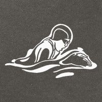 Breaststroke Swimming. Stylized Design For Swimmers Cotton Canvas Backpack