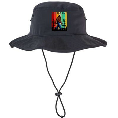Bigfoot Squatch Shirt Retro Bigfoot Bucket Hat