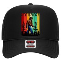 Bigfoot Squatch Shirt Retro Bigfoot Trucker Hat
