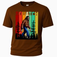 Bigfoot Squatch Shirt Retro Bigfoot Performance Shirt