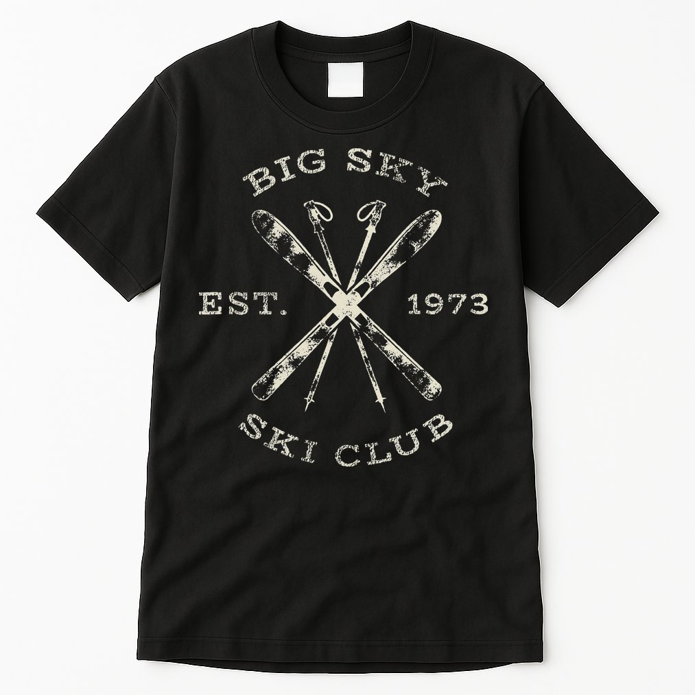 Big Sky Ski Resort Tall T-Shirt