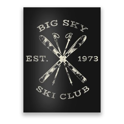 Big Sky Ski Resort Poster