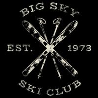 Big Sky Ski Resort Zip Tote Bag