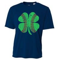 Baseball Shamrock St. Patrick's Day Irish Saint Paddys Gift Cooling Performance Crew T-Shirt