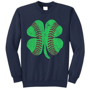 Baseball Shamrock St. Patrick's Day Irish Saint Paddys Gift Sweatshirt