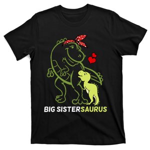 Big Sistersaurus Sister Dinosaur Baby Mother's Day T-Shirt