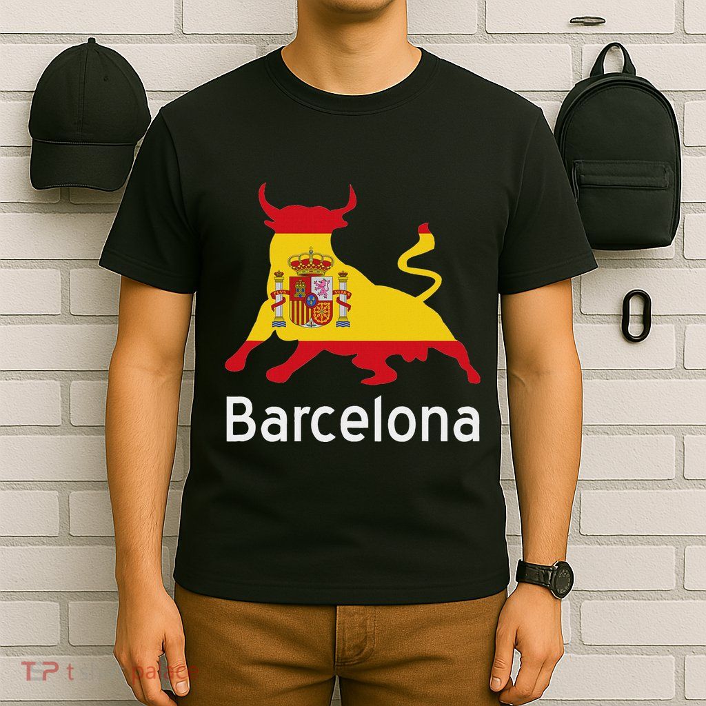 Barcelona Spain Spanish Bullfighting T-Shirt