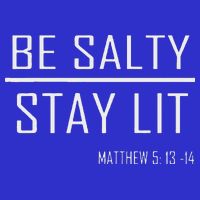 Be Salty Stay Lit Zip Tote Bag