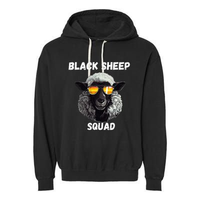 Black S.H.E.E.P Squad Outcast Black S.H.E.E.P In Family Garment-Dyed Fleece Hoodie