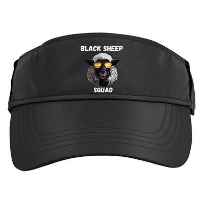 Black S.H.E.E.P Squad Outcast Black S.H.E.E.P In Family Adult Drive Performance Visor