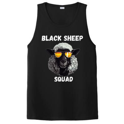 Black S.H.E.E.P Squad Outcast Black S.H.E.E.P In Family PosiCharge Competitor Tank