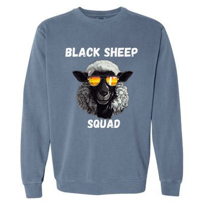 Black S.H.E.E.P Squad Outcast Black S.H.E.E.P In Family Garment-Dyed Sweatshirt