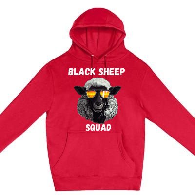 Black S.H.E.E.P Squad Outcast Black S.H.E.E.P In Family Premium Pullover Hoodie