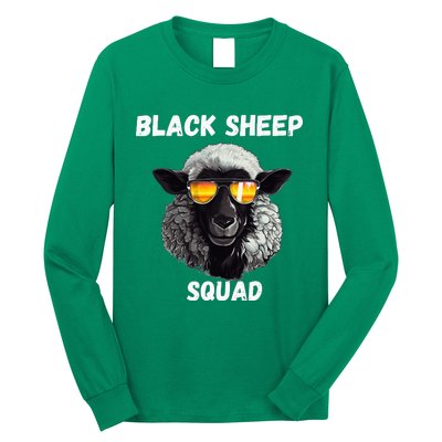 Black S.H.E.E.P Squad Outcast Black S.H.E.E.P In Family Long Sleeve Shirt