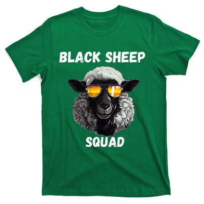 Black S.H.E.E.P Squad Outcast Black S.H.E.E.P In Family T-Shirt