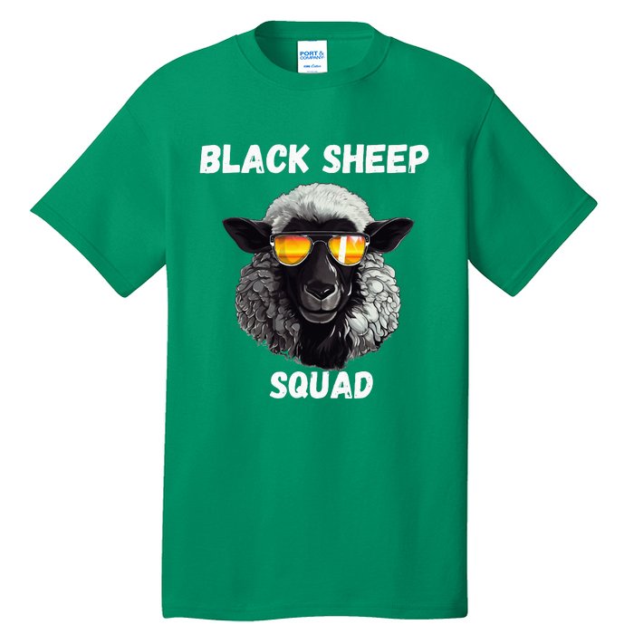 Black S.H.E.E.P Squad Outcast Black S.H.E.E.P In Family Tall T-Shirt