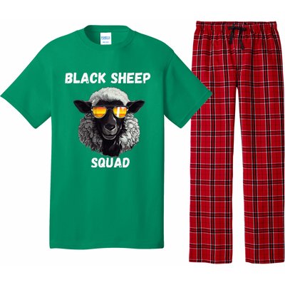 Black S.H.E.E.P Squad Outcast Black S.H.E.E.P In Family Pajama Set