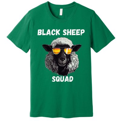 Black S.H.E.E.P Squad Outcast Black S.H.E.E.P In Family Premium T-Shirt