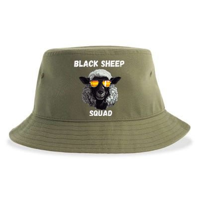 Black S.H.E.E.P Squad Outcast Black S.H.E.E.P In Family Sustainable Bucket Hat