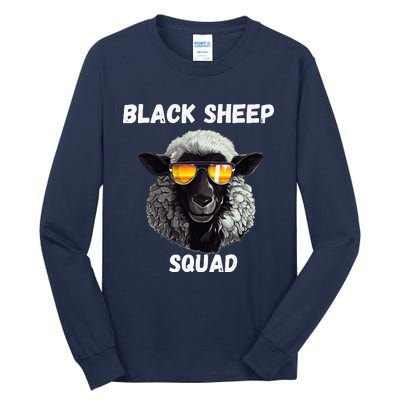 Black S.H.E.E.P Squad Outcast Black S.H.E.E.P In Family Tall Long Sleeve T-Shirt