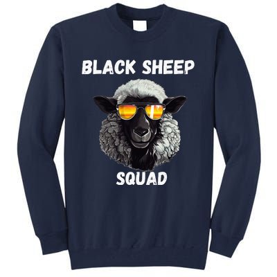 Black S.H.E.E.P Squad Outcast Black S.H.E.E.P In Family Tall Sweatshirt