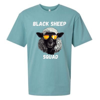 Black S.H.E.E.P Squad Outcast Black S.H.E.E.P In Family Sueded Cloud Jersey T-Shirt