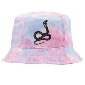 Black Snake Snakes Reptile Lover Jungle Zookeeper Zoology Tie-Dyed Bucket Hat