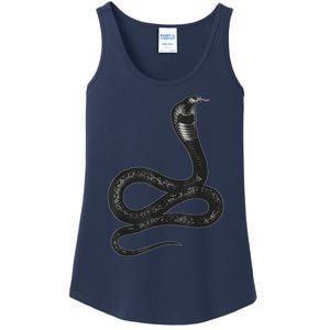 Black Snake Snakes Reptile Lover Jungle Zookeeper Zoology Ladies Essential Tank