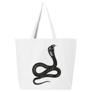 Black Snake Snakes Reptile Lover Jungle Zookeeper Zoology 25L Jumbo Tote