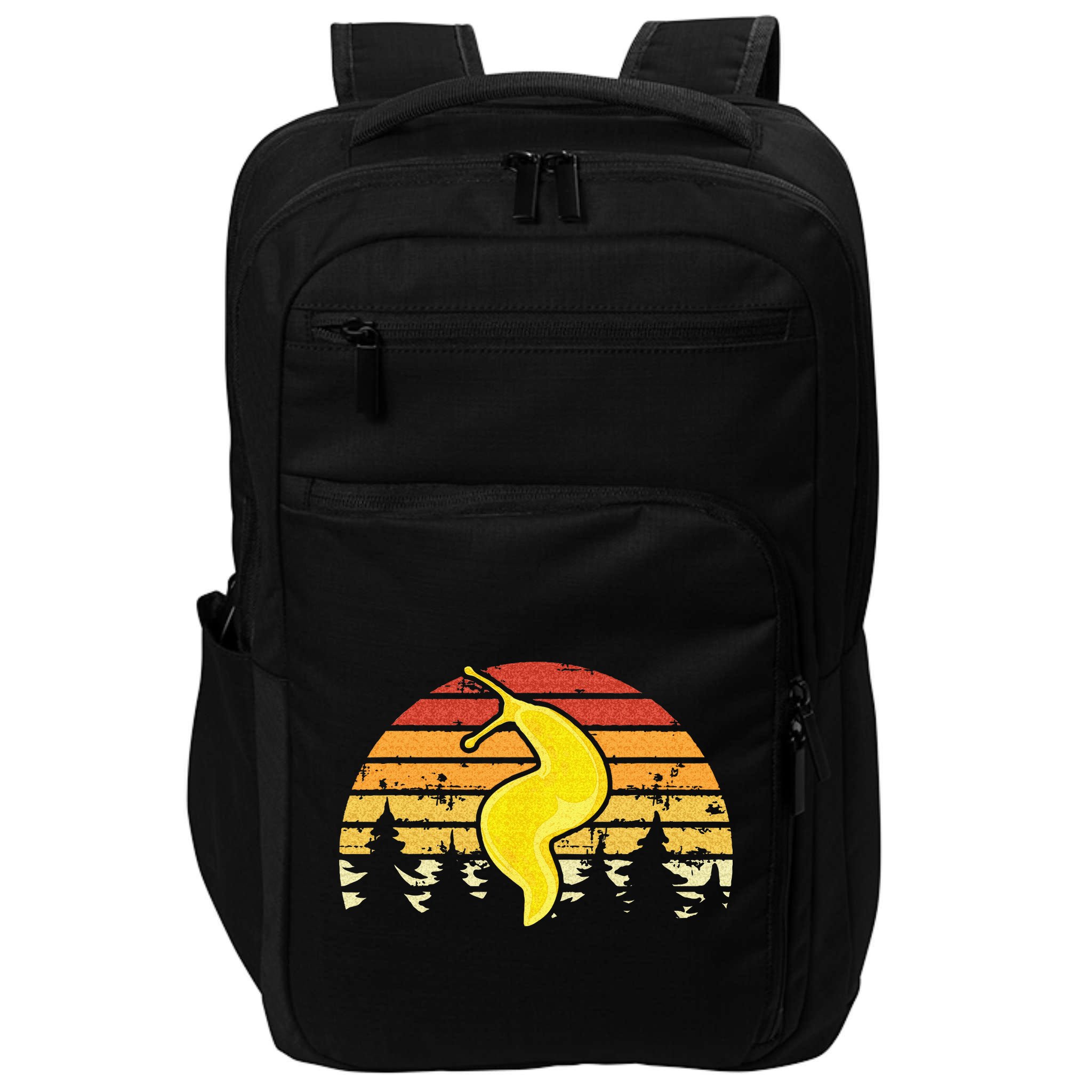 Banana Slug – Spotted Banana Slug Species Climbing Slug Impact Tech Backpack
