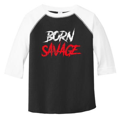 Born Savage Savage Toddler Fine Jersey T-Shirt