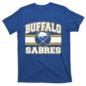 Buffalo Sabres Stripe Royal Blue T-Shirt