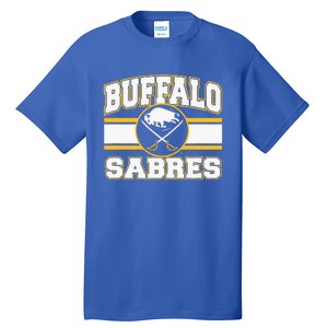 Buffalo Sabres Stripe Royal Blue Tall T-Shirt