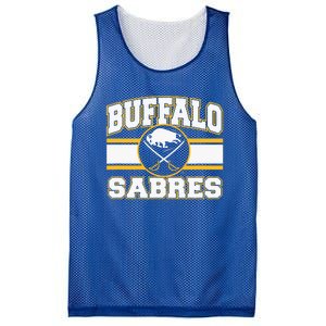 Buffalo Sabres Stripe Royal Blue Mesh Reversible Basketball Jersey Tank