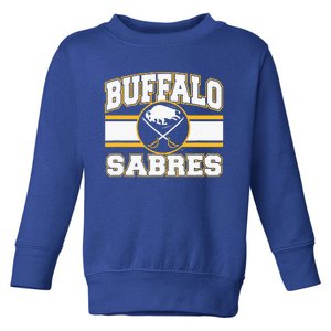 Buffalo Sabres Stripe Royal Blue Toddler Sweatshirt