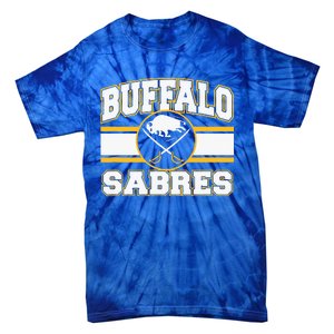 Buffalo Sabres Stripe Royal Blue Tie-Dye T-Shirt