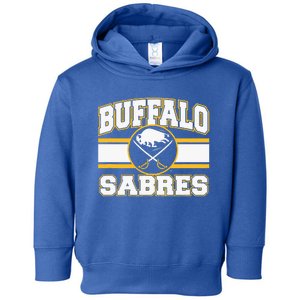 Buffalo Sabres Stripe Royal Blue Toddler Hoodie