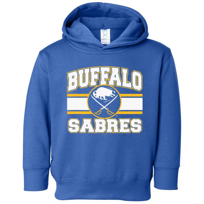 Buffalo Sabres Stripe Royal Blue Toddler Hoodie