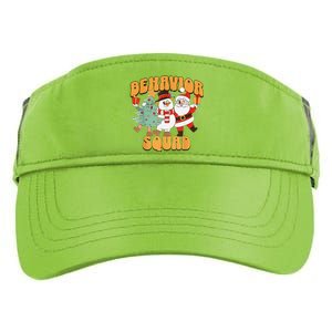 Behavioral Squad Santa Snowman Aba Therapist Christmas Adult Drive Performance Visor