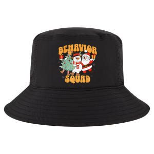 Behavioral Squad Santa Snowman Aba Therapist Christmas Cool Comfort Performance Bucket Hat