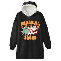 Behavioral Squad Santa Snowman Aba Therapist Christmas Hooded Wearable Blanket