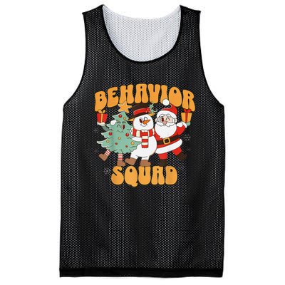 Behavioral Squad Santa Snowman Aba Therapist Christmas Mesh Reversible Basketball Jersey Tank