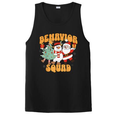 Behavioral Squad Santa Snowman Aba Therapist Christmas PosiCharge Competitor Tank