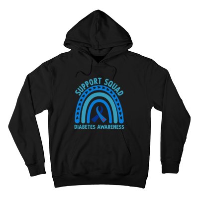 Blue Support Squad Diabetes Awareness Hoodie