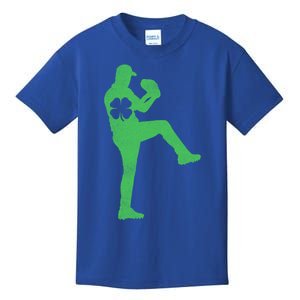 Baseball Shamrock St Patrick's Day Gift Irish Saint Paddy's Gift Kids T-Shirt