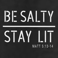 Be Salty Stay Lit Matthew 51314 Christian Gift Adult Drive Performance Visor
